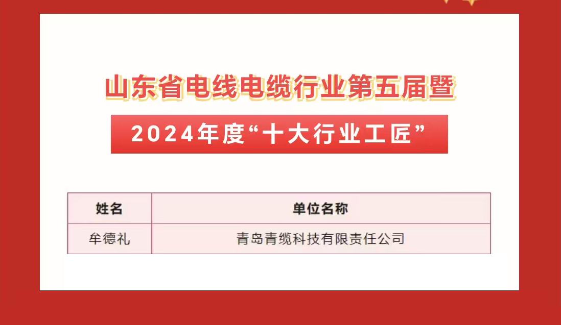 德赢VWIN职工获评2024年度“十大杰出青年”及“十大行业工匠”