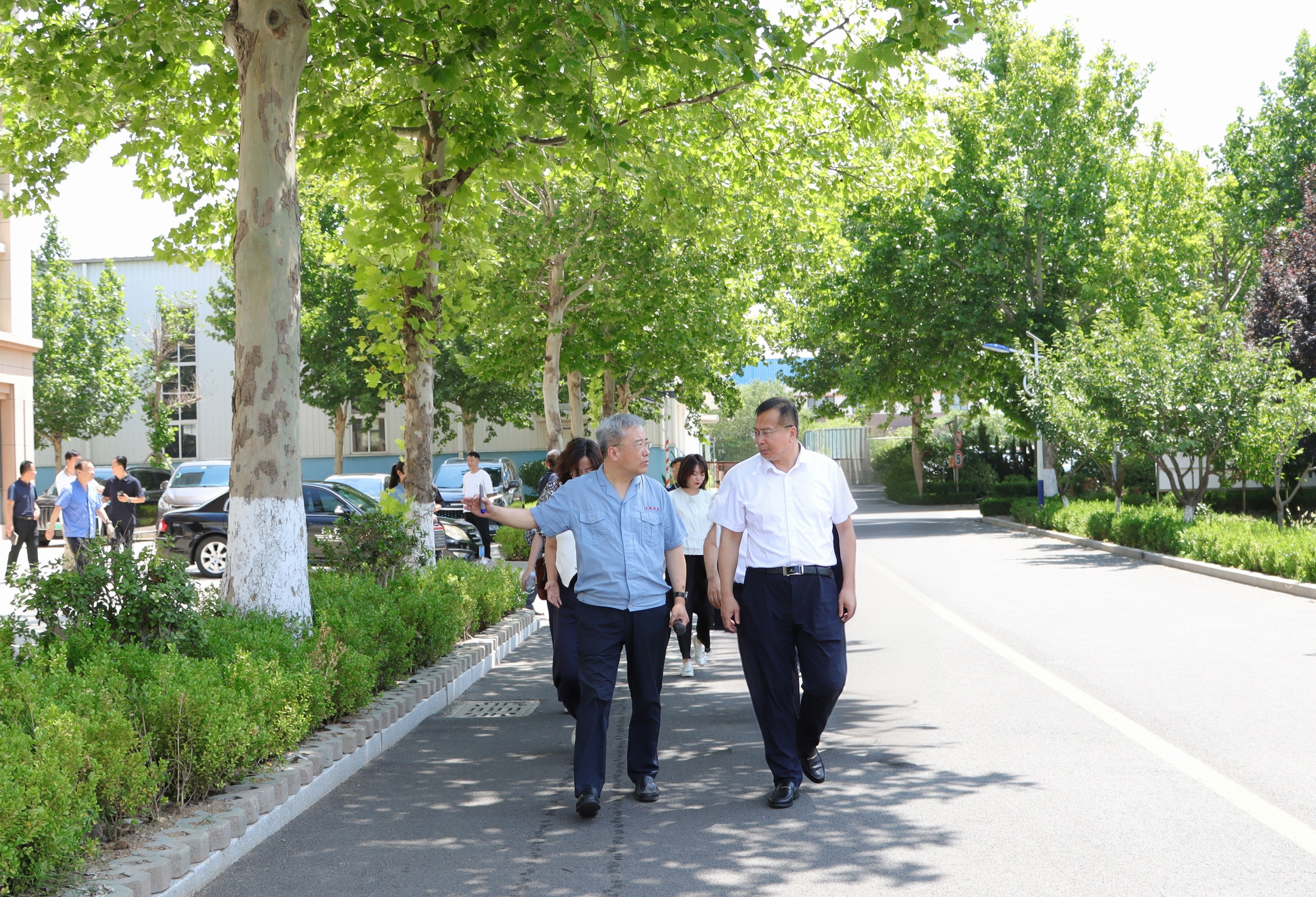 青岛市科协党组书记、主席王崇江一行 莅临德赢VWIN考察调研(图1) 青岛市科协党组书记、主席王崇江一行 莅临德赢VWIN考察调研(图1)